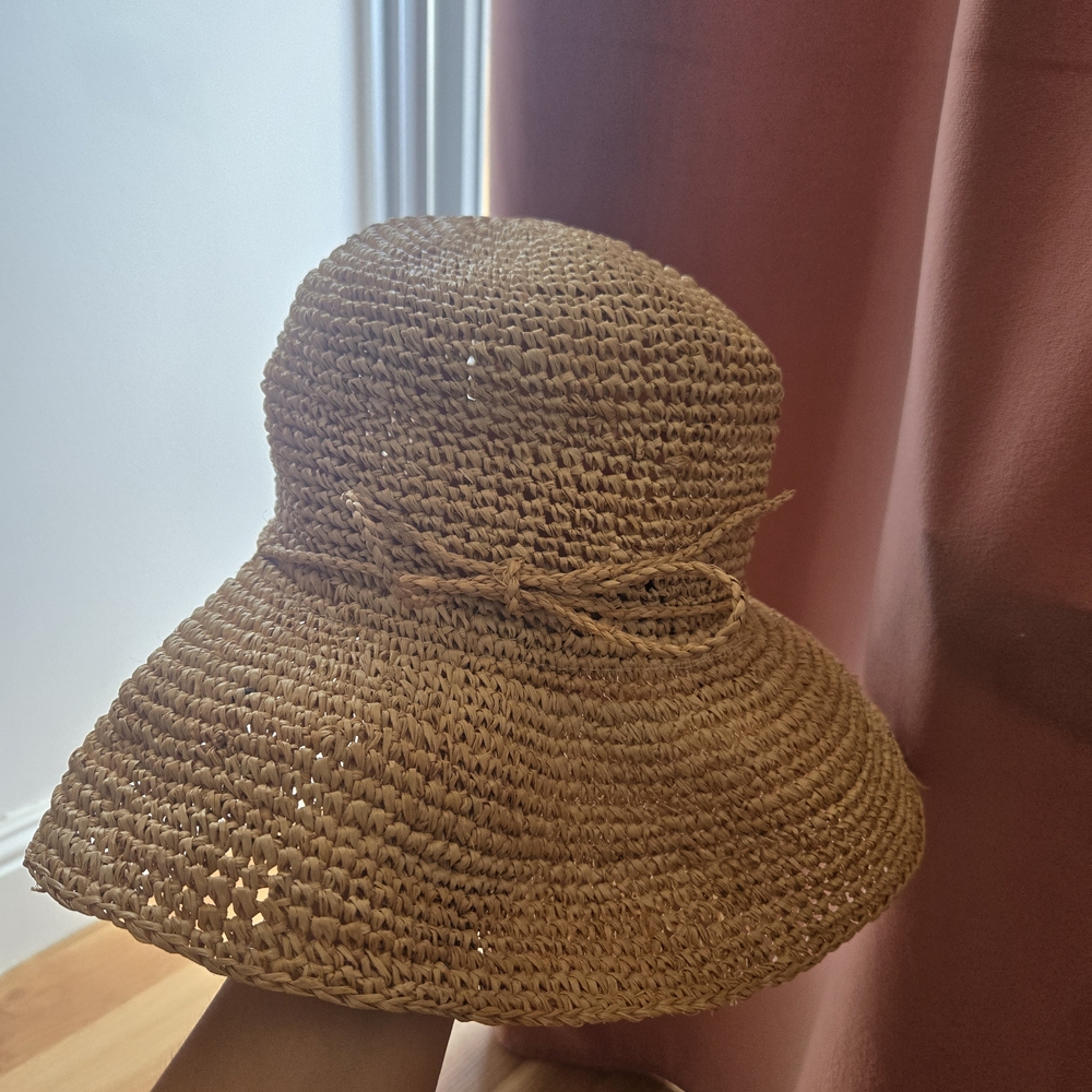 Betmar Natural Woven Sun Hat